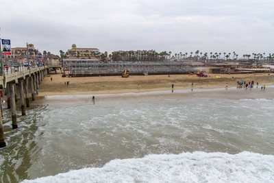 Surf Stadium on day two of construction